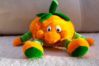 Turuncu kabak gülümseyen