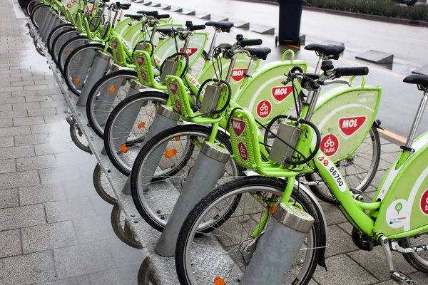 Budapest bike bubi, budapest, ungarisch — Stockfoto