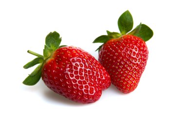 iki kırmızı çilek