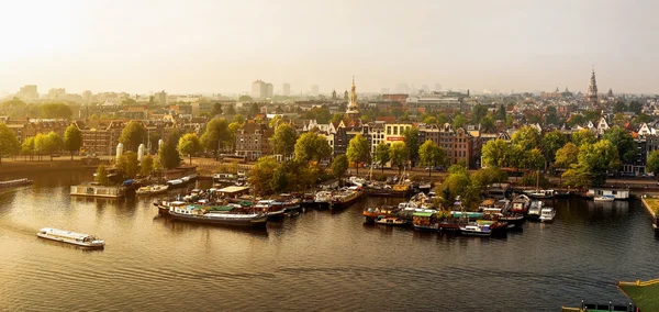 Amsterdam panorámica — Foto de Stock