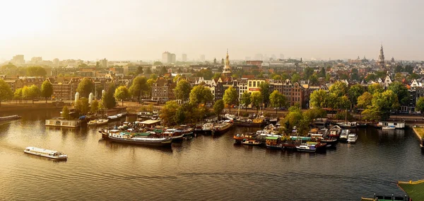 Amsterdam panoramatické — Stock fotografie
