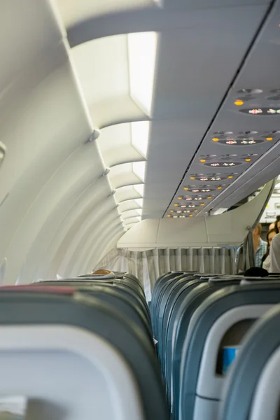 Interior del avión — Foto de Stock