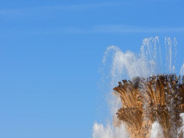 MOSCOW, Rusya - 20 SEP, 2018. 1954 Halkların Dostluğu Çeşmesi