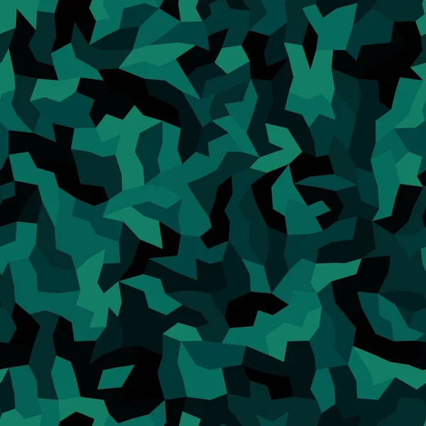 Modèle abstrait vectoriel sans couture camouflage motif de style pixel textile — Image vectorielle