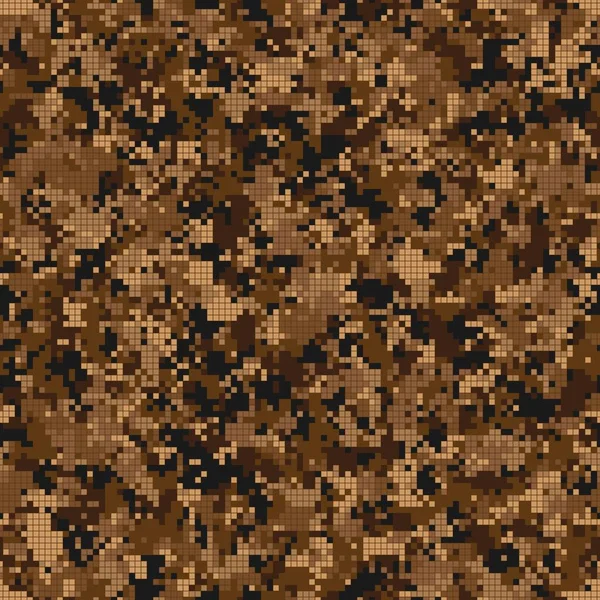 Textur militär kamouflage sömlöst mönster. Abstrakt armé vektor illustration — Stock vektor