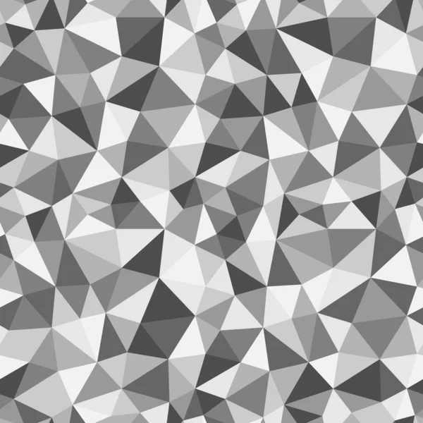 Patrón de vector abstracto inconsútil - repetir fondo de mosaico triángulo geométrico — Vector de stock