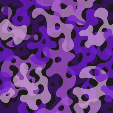Alacakaranlık mor desenli vektör çizimi. Soyut dikişsiz desen