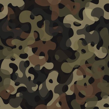 Kamuflaj desensiz arka plan maskeleme kamuflaj tekrarlama baskısı