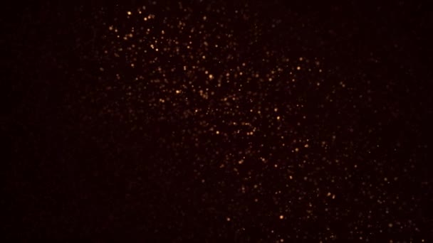 Hermoso abstracto fluido ondeando partículas fondo 4K — Vídeos de Stock