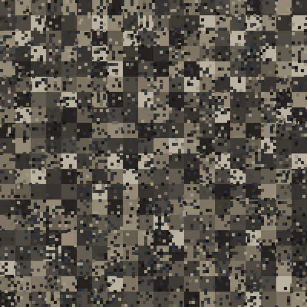 Textura militar camuflaje patrón sin costuras. Ilustración abstracta vector ejército — Archivo Imágenes Vectoriales