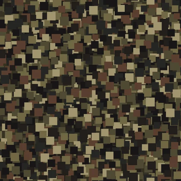 Résumé militaire ou chasse camouflage fond de motif sans couture — Image vectorielle