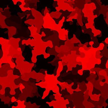 Kamuflaj şablonu. Klasik giyim tarzı kamuflaj tekrarlama baskısı