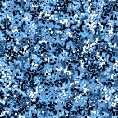 Dijital kamuflaj kusursuz desen. Kuzey Kutbu askeri dokusu için süslü noktalar