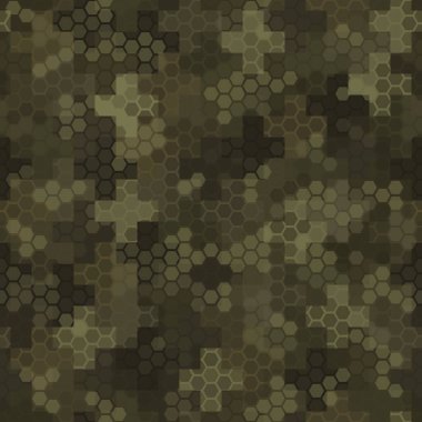 Çapraz asfalt süslemesi kusursuz desen. Kamuflaj mozaikleri duvar kağıdı