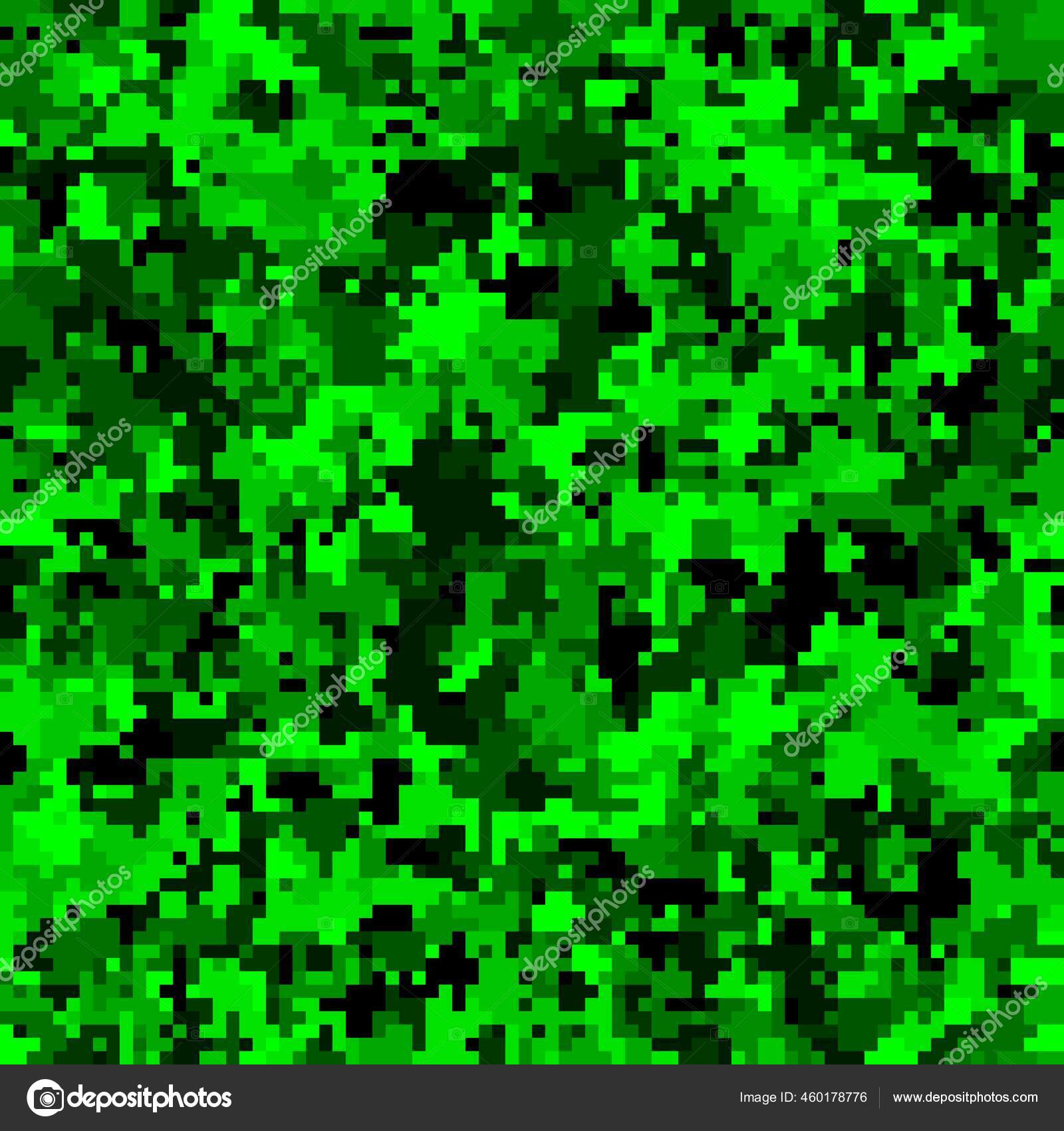 Green Digital Camo