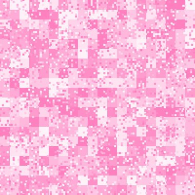 Kamuflaj şablonu. Dijital giyim tarzı kamuflaj tekrarlama baskısı