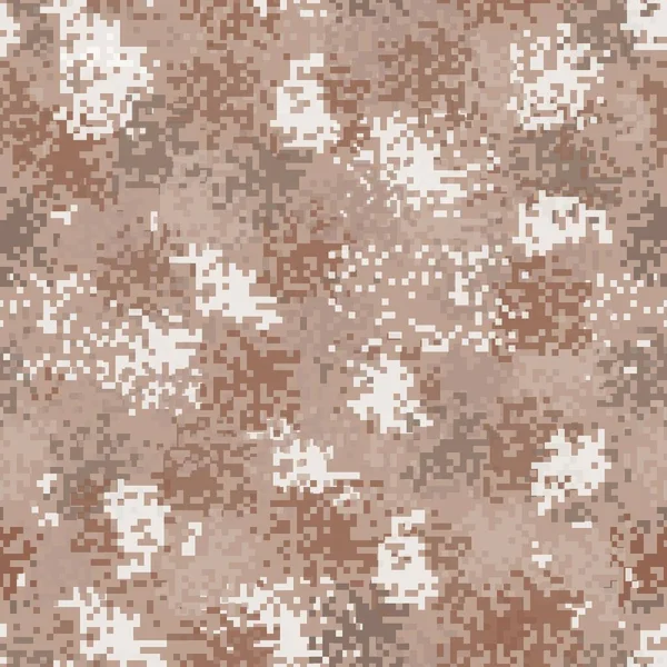 Kamouflage mönster bakgrund. Klassisk klädstil maskerande camo upprepa tryck — Stock vektor