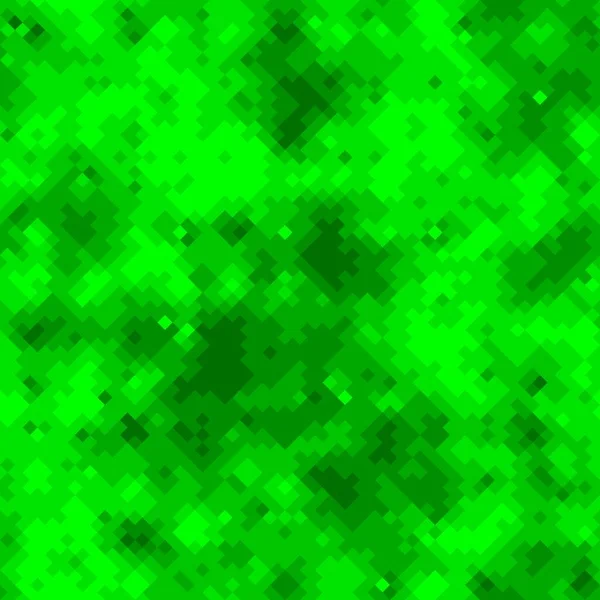 Verde lodo meio tons pixel nuvens sem costura padrão vetor fundo textura — Vetor de Stock