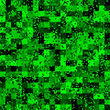 Askeri kamuflaj kusursuz desen. Kentsel dijital piksel biçimi.