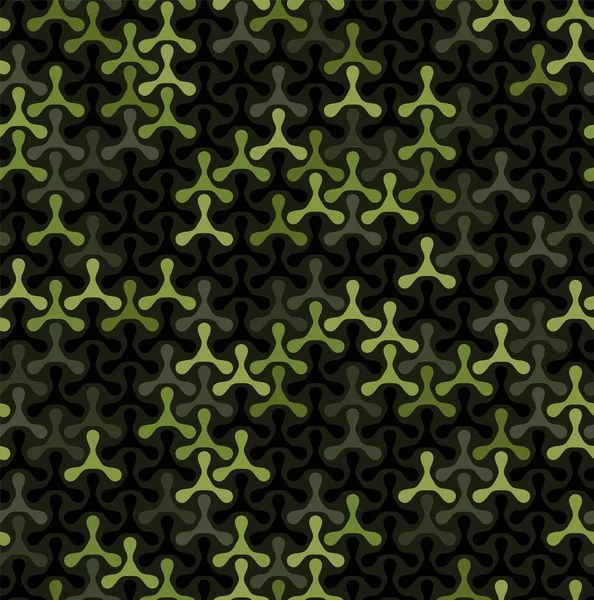 Texture camouflage militaire motif sans couture. Illustration vectorielle abstraite armée — Image vectorielle