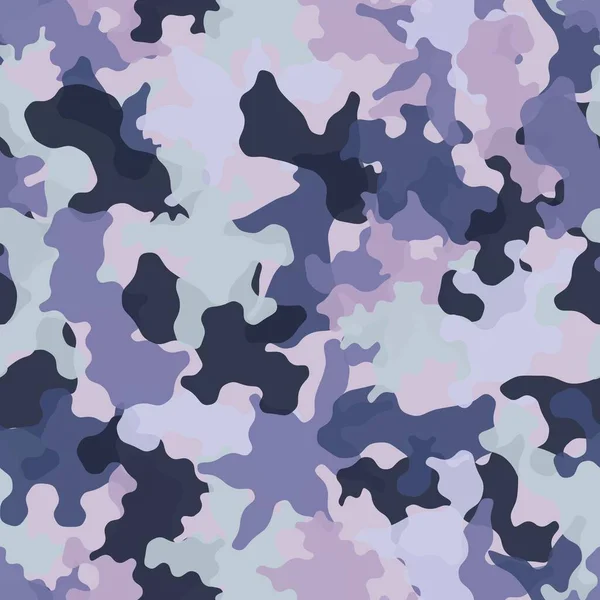 Camouflage fond de motif sans couture. Vêtements classiques camouflage imprimé camouflage — Image vectorielle