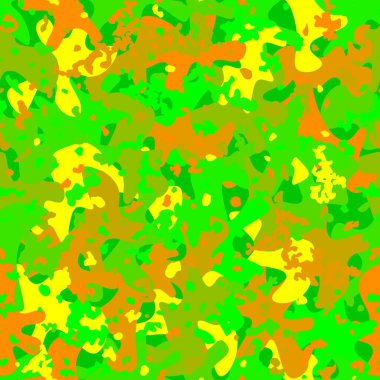 Kamuflaj şablonu. Klasik giyim tarzı kamuflaj tekrarlama baskısı