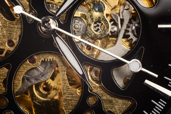 Parte relógio de luxo. Feito na Suíça Imagens De Bancos De Imagens Sem Royalties