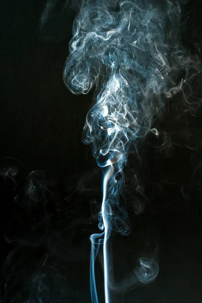 smoke cloud with black background. fog texture - image