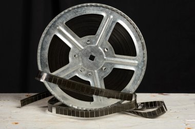 retro film reel