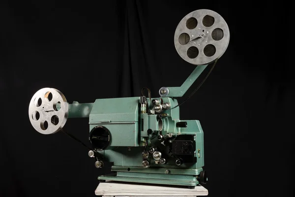 Movie projector with the film — Stock Photo, Image