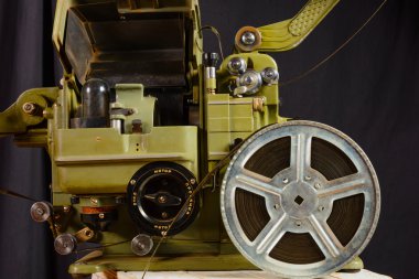 fotoğraf bölümü eski film projektör