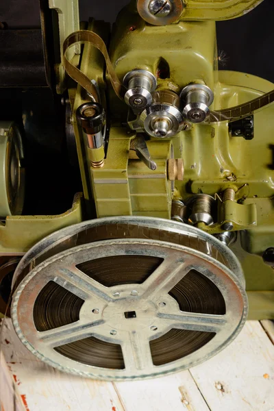 Foto van deel oude film projector — Stockfoto