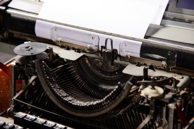 Eski bir daktilo görüntüsünü Retro tarz 