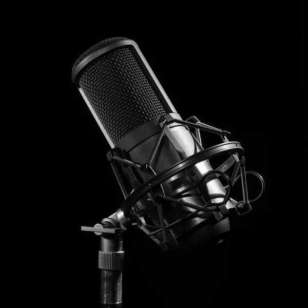Microfone estúdio profissional . Fotos De Bancos De Imagens