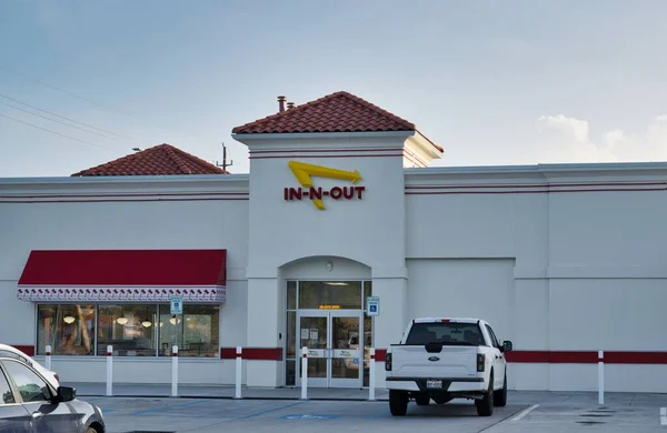 Houston Texas Sua 2020 Out Burger Clădire Exterioară Houston Fondată — Fotografie, imagine de stoc