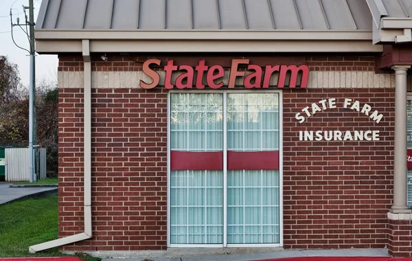 Houston Texas Verenigde Staten 2021 State Farm Insurance Gebouw Exterieur — Stockfoto