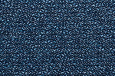 Açık renk benekli lacivert kumaş kumaş numunesi.