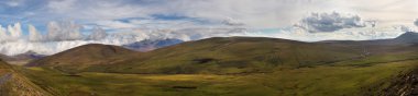 Çok yüksek çözünürlük panoramik Dağları Gürcistan