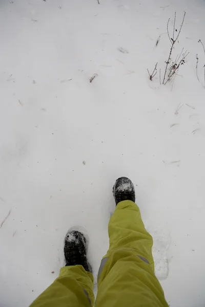 在雪地靴 — 图库照片