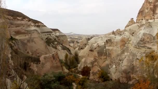 Rose valey in Cappadocia, Turchia autunno — Video Stock