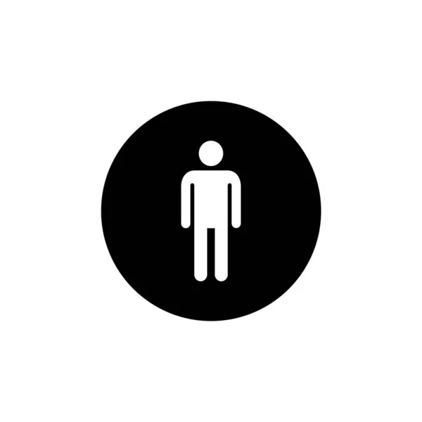 Vector Signos Humanos Icono Hombre Ilustración Símbolo — Vector de stock