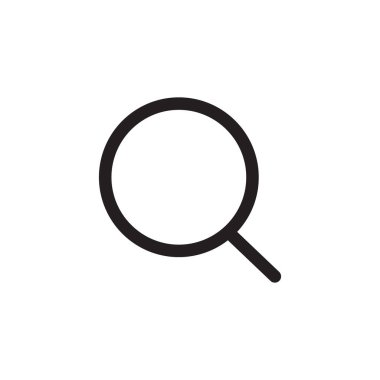 Simge Vektörünü Ara. Büyütücü Cam Sembol ResmiComment