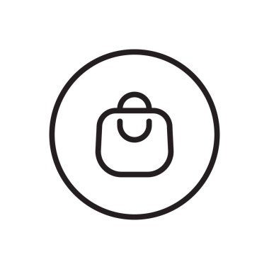 Alışveriş Torbası Simgesi Ticaret Vektörü