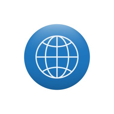 İnternet sitesi ikonu. Web Sembol Vektörü