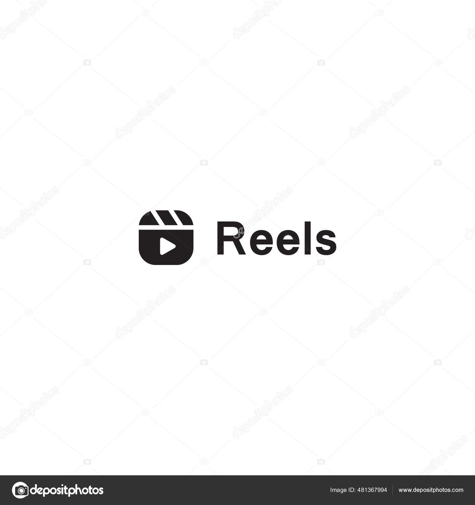 Reels Icon Vector Video Reel Symbol Image Stock Vector by ©moh