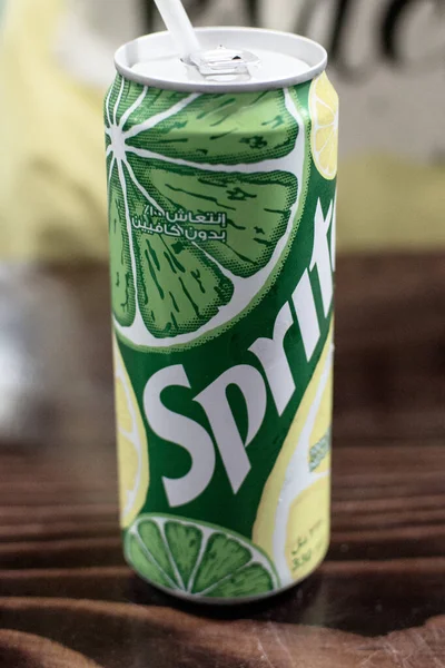 Rak Rak Förenade Arabemiraten 2020 Spirte Can Coke Pop Soda — Stockfoto