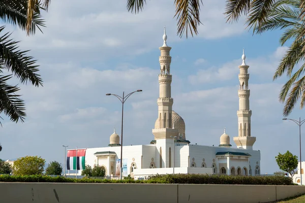 Kalba Mosquée Sharjah Sur Corniche Aux Émirats Arabes Unis Pour — Photo