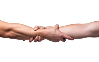 El kavramına ve uluslararası barış ve destek gününe yardım etmek. - Yakın çekim. Uzanmış, izole edilmiş bir kol, kurtuluş. Yardım elini kapat. İki el, bir arkadaşın koluna yardım, takım çalışması.