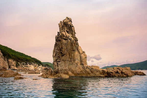 Seascape Úsvitu Západním Pobřeží Japonského Moře — Stock fotografie
