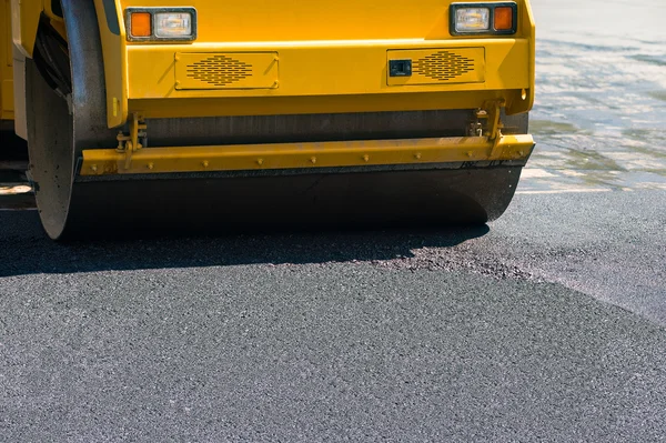 Sealing of asphalt — Stock Photo, Image